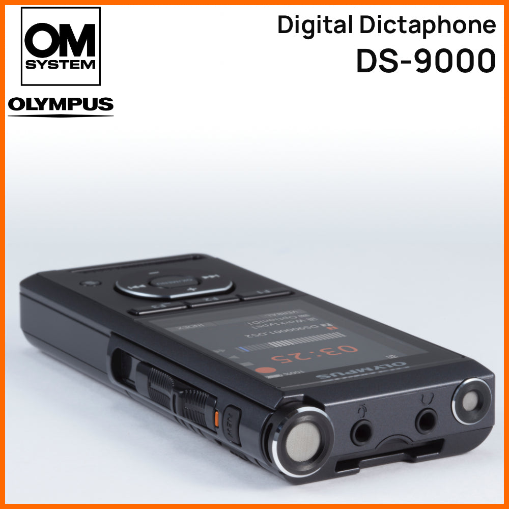 Olympus DS-9000 Pro Digital Dictation Dictaphone Kit for Windows & Mac