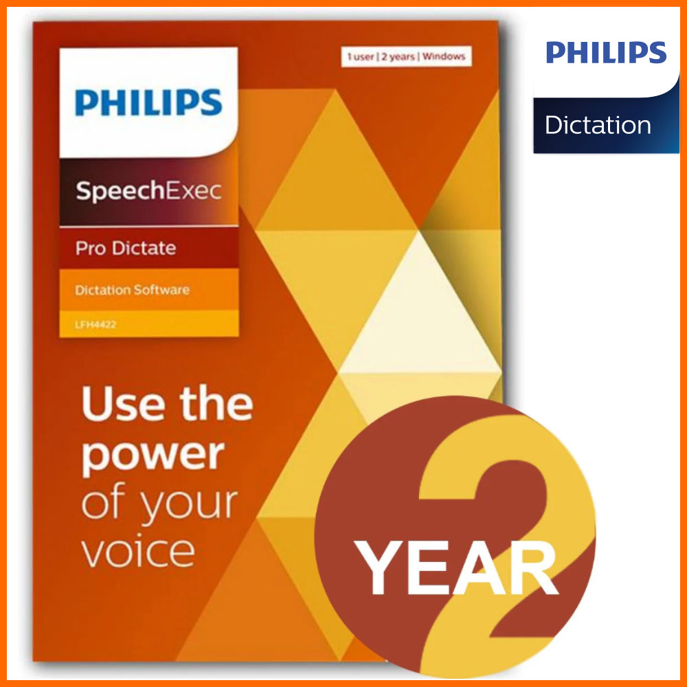 Buy Philips SpeechExec Pro Dictate v12 software licence key LFH4412 Australia