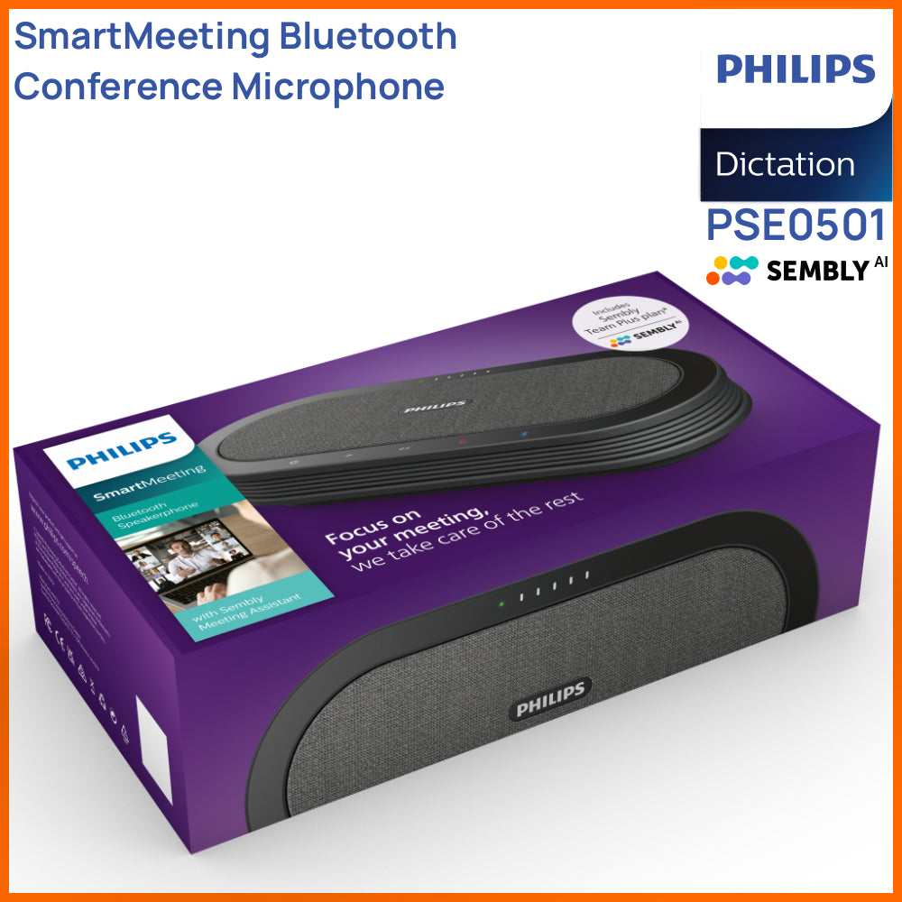Philips SmartMeeting Wireless Conference Meeting Microphone PSE0501