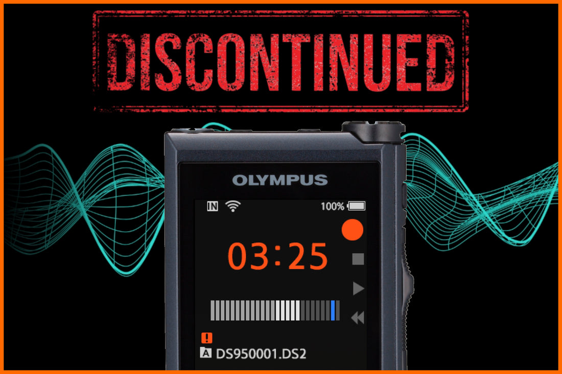 Olympus DS-9000 & DS-9500 Dictaphones Discontinued - What Models Replace Them?