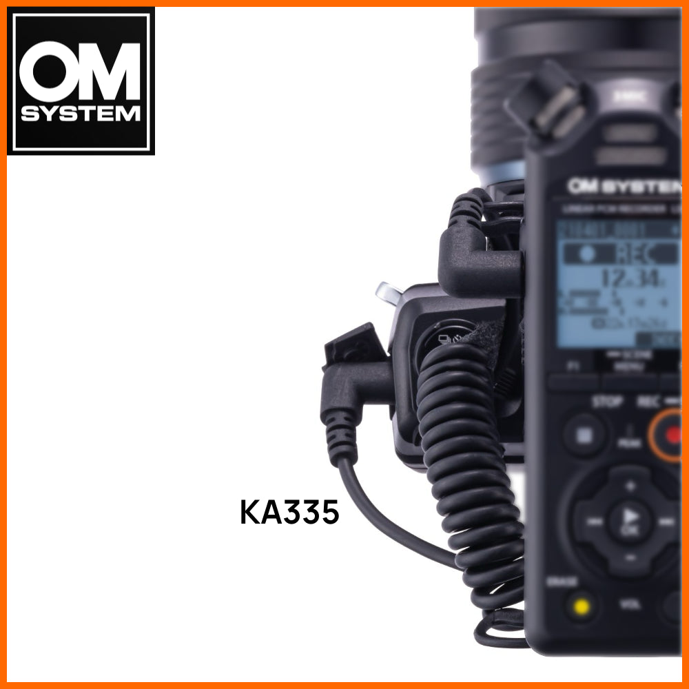 OM System KA-335 Audio Cable for LS-P5 Recorder