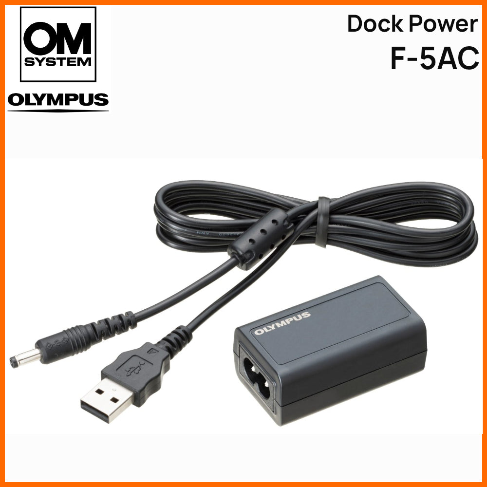 Olympus F-5AC power supply for dictaphone docking station CR21 Olympus