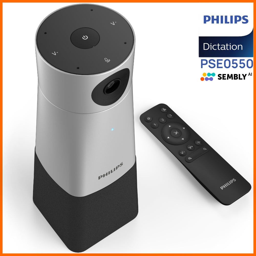 Philips SmartMeeting HD 360° Video & Audio Conference Mic and Camera PSE0550