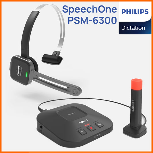 Philips SpeechOne Wireless Headset Mic PSM-6300 Australia